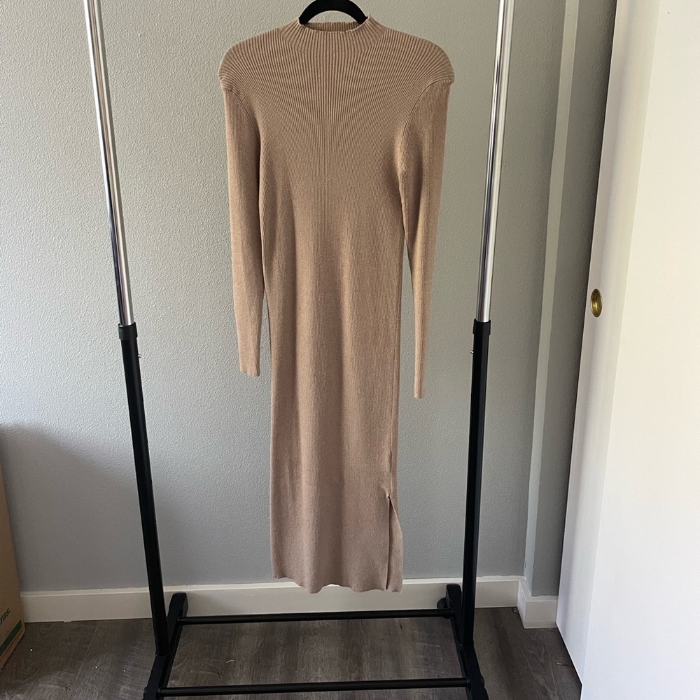 Bodycon Midi Sweater Dress